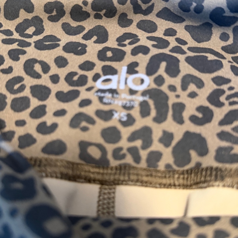 ALO Animal Print Leggings - Picture 3 of 4